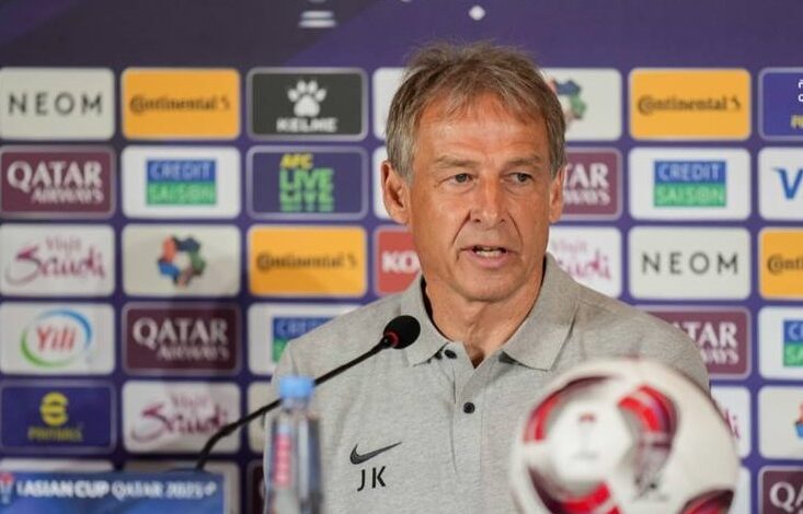 كلينسمان: المنتخب الكوري يستحق التأهل لنصف النهائي عن جدارة