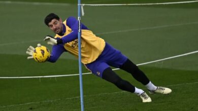 استبعاد حارس ريال مدريد من قائمة بلجيكا المشاركة في «يورو 2024»