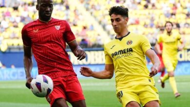 فياريال يحقق فوزا مثيرا على إشبيلية 3-2 في الوقت القاتل
