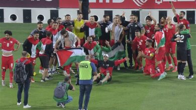 فلسطين تتعادل مع لبنان سلبيا وتتأهل للمرحلة الحاسمة